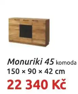Nábytkáři Čech a Moravy Monuriki 45 komoda nabídka