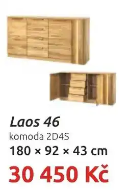 Nábytkáři Čech a Moravy Laos 46 komoda 2D4S nabídka