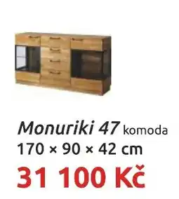 Nábytkáři Čech a Moravy Monuriki 47 komoda nabídka