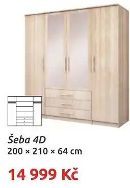 Nábytkáři Čech a Moravy Šeba 4D nabídka