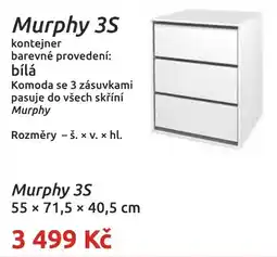 Nábytkáři Čech a Moravy Murphy 3S kontejner nabídka