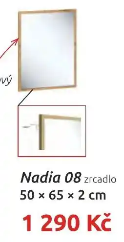 Nábytkáři Čech a Moravy Nadia 08 zrcadlo nabídka
