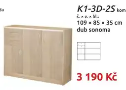 Nábytkáři Čech a Moravy K1-3D-2S kom nabídka