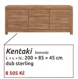 Nábytkáři Čech a Moravy Kentaki komoda nabídka