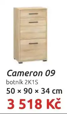 Nábytkáři Čech a Moravy Cameron 09 botník 2K1S nabídka