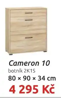 Nábytkáři Čech a Moravy Cameron 10 botník 2K1S nabídka
