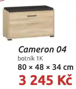 Nábytkáři Čech a Moravy Cameron 04 botník 1K nabídka