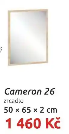Nábytkáři Čech a Moravy Cameron 26 zrcadlo nabídka