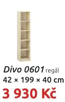 Nábytkáři Čech a Moravy Divo regál 0601 nabídka