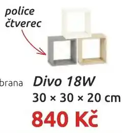 Nábytkáři Čech a Moravy Divo 18W nabídka
