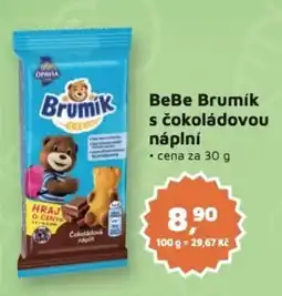 Můjobchod BeBe Brumík s čokoládovou náplní nabídka