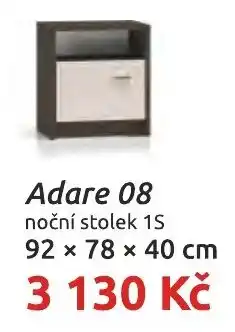 Nábytkáři Čech a Moravy Adare 08 noční stolek 1S nabídka