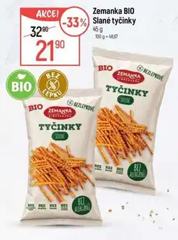 Globus Zemanka bio slané tyčinky nabídka