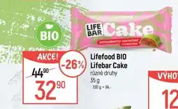 Globus Lifefood BIO Lifebar Cake nabídka