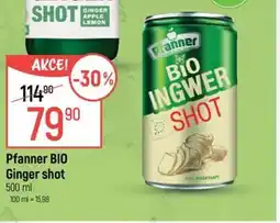 Globus Pfanner bio ingwer shot nabídka