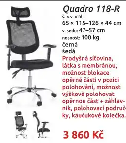 Nábytkáři Čech a Moravy Quadro 118-R nabídka
