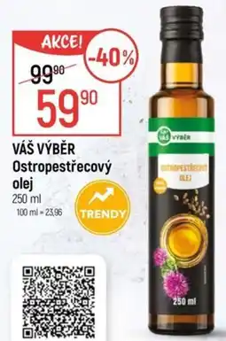 Globus Váš výběr Ostropestřecový olej nabídka