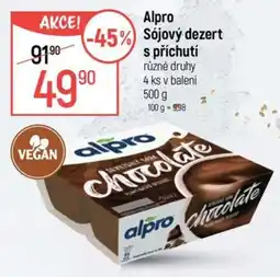 Globus Alpro sójový dezert s příchutí nabídka