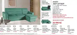 Nábytkáři Čech a Moravy Amélie 3BZF+OTTBZP Sedací soupravy nabídka