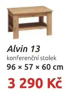 Nábytkáři Čech a Moravy Alvin 13 konferenční stolek nabídka