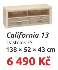 Nábytkáři Čech a Moravy California 13 TV stolek 2S nabídka