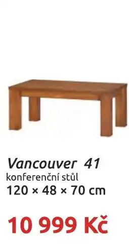 Nábytkáři Čech a Moravy Vancouver 41 konferenční stůl nabídka