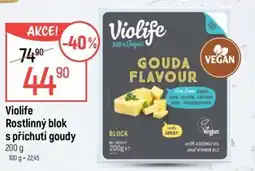 Globus Violife rostlinný blok s příchutí goudy nabídka
