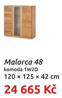Nábytkáři Čech a Moravy Malorca 48 komoda 1W2D nabídka