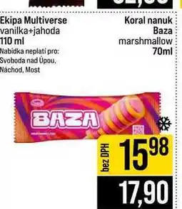 Jip Koral nanuk Baza marshmallow nabídka