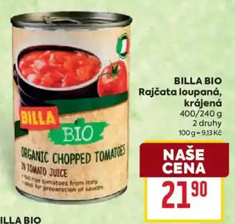 Billabio rajčata loupaná krájená