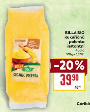 Billa bio kukuricna polenta instantni