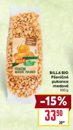 Billa Billabio pšeničné pukance medové nabídka