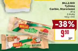 Billa Billa bio tyčinka caribic staročeská nabídka