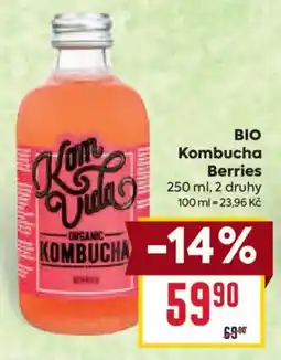 Billa Kom Vida Kombucha Berries nabídka