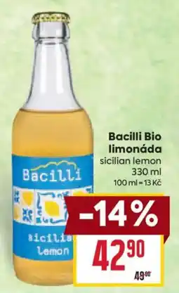 Billa Bacilli limonáda sicilian lemon nabídka