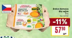 Billa Srdce domova bio vejce nabídka