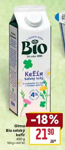 Billa Olma Bio selský kefír nabídka
