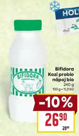 Billa Bifidora Kozí probio nápoj bio nabídka