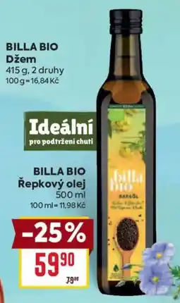Billa Billa bio řepkový olej nabídka