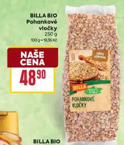 Billa Billa bio pohankové vločky nabídka