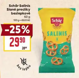 Billa Schär Slané preclíky bezlepkové nabídka