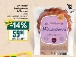 Billa Dr. Pekař bezlepková bábovka nabídka