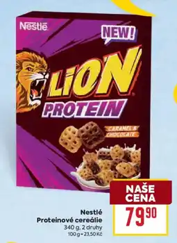 Billa Nestlé Proteinové cereálie nabídka
