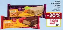 Billa Billaproteinová tyčinka nabídka