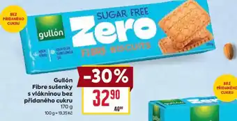 Gullón Fibre sušenky s vlákninou bez přidaného cukru