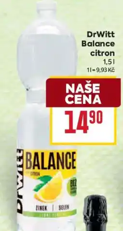 Billa DrWitt Balance citron nabídka