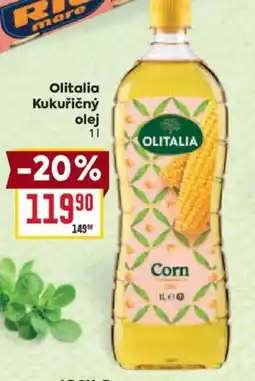 Billa Olitalia kukuřičný olej nabídka