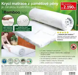 Decodoma Krycí matrace z paměťové pěny nabídka