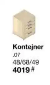 Sconto Kontejner nabídka