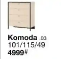 Sconto Komoda nabídka